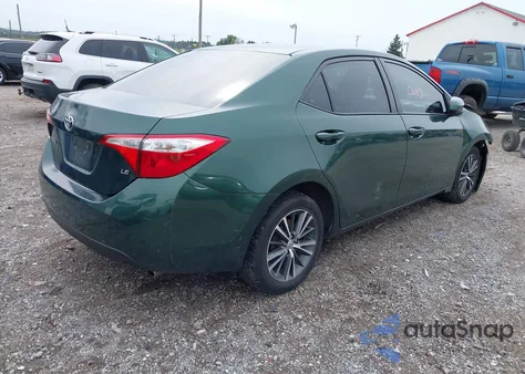 2016 Toyota Corolla Le Plus z USA, uszkodzony, nr VIN 2T1BURHE4GC639158